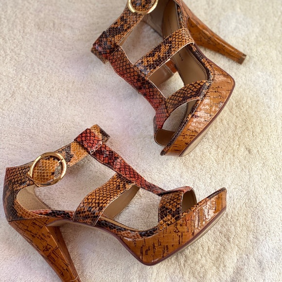Leopard sandals by Chinese Laundry Size 9.5 w/BOX - Picture 6 of 16
